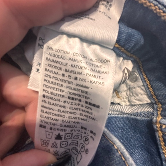 Levi's “721 High Rise Skinny” Women's Jeans in Classic Blue Size 25 - Picture 5 of 6